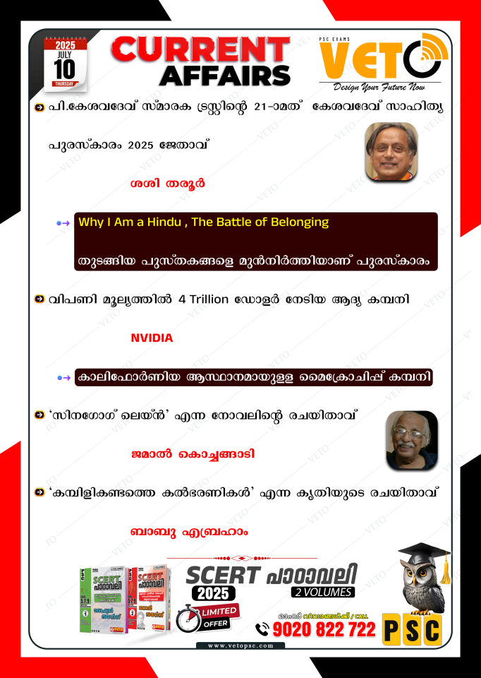 CURRENT AFFAIRS